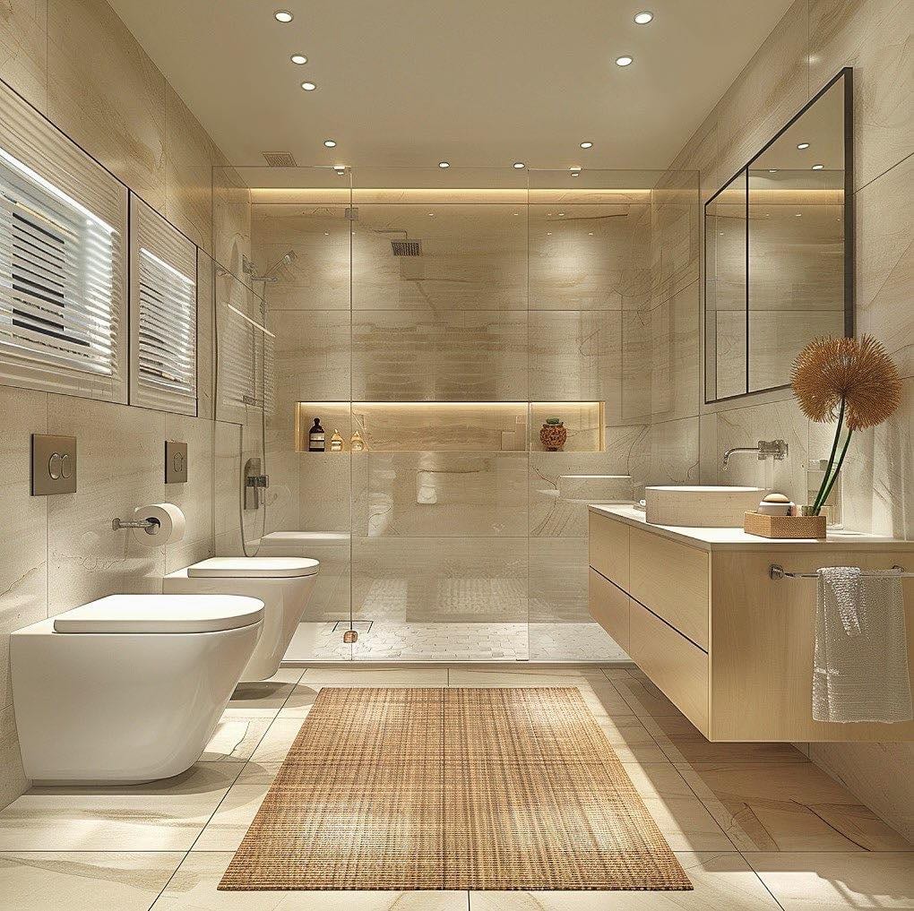 Bathroom renovation project